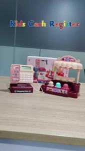 Simulation Supermarket Cash Register Toy Children Play House ToysConvenience Store Cashier Electric Pretend Play Kid Gifts2026