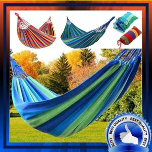 Hammock Single Tempat Tidur Gantung Ayunan Hamock Piknik Hiking Camping Aksesoris Pecinta Alam New