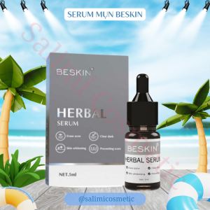 Serum Chấm Mụn BESKIN 5ml Chăm Sóc Da Mụn Hỗ Trợ Gom Nhân Mụn Điều Tiết Bả Nhờn Giảm Thâm Mụn - HÀNG CHÍNH HÃNG