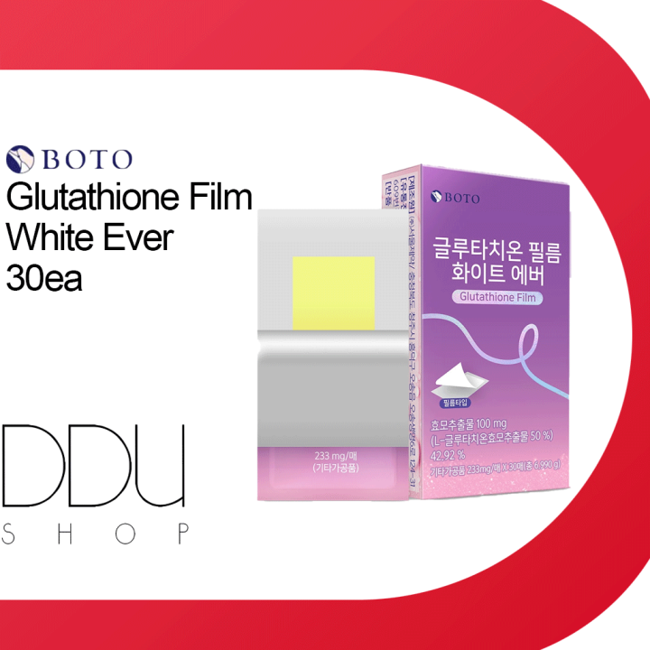 boto glutathione film BOTO Glutathione Film White Ever 30ea