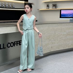 SETELAN ANAK PEREMPUAN VESTY KULOT PANTS CANTIK MODIS KOREAN STYLE IMPORT