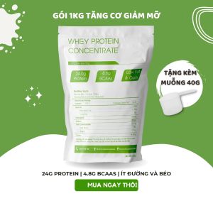 (TẶNG MUỖNG) Whey Protein Concentrate VOLAC 80% Protein - Sữa tăng cơ giảm mỡ whey protein isolate