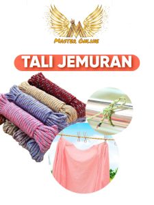 MO234 Tali Jemuran Tali warna warni