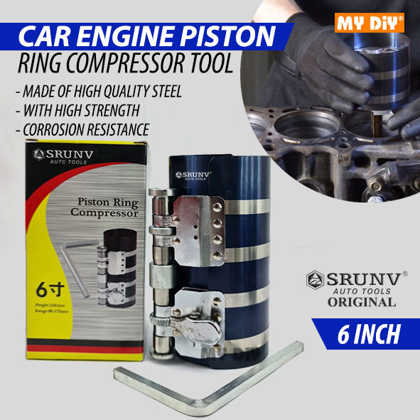 MYDIY Online2u - SRUNV CAR PISTON RING COMPRESSOR CAR AUTO ENGINE ...