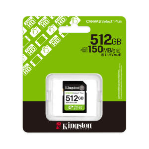 Kingston Canvas Select Plus SDS2  64GB/128GB/128GB/256GB  100MB/s/150MB/s read