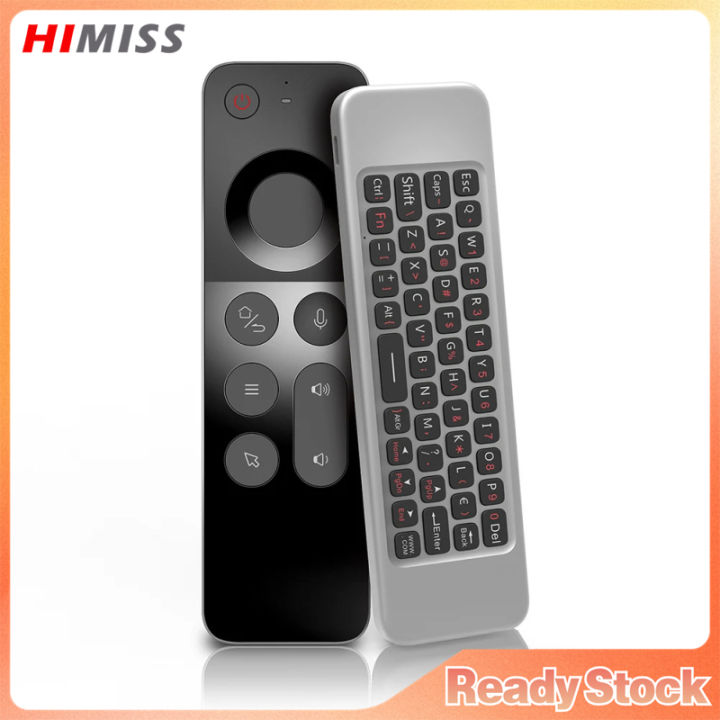 W3 Voice Remote Air Mouse Mini Keyboard USB Wireless Remote Control