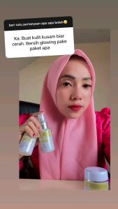 Day cream dan night cream flek platinum /krim siang dan krim malam flek platinum / bpom