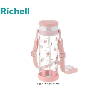 Richell Aqulea Straw Bottle 450ml