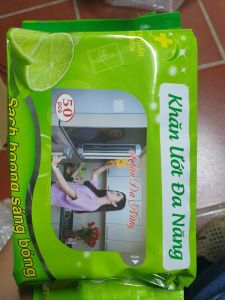 Khăn ướt đa năng Villa 50 tờ/bịch