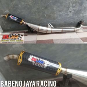 Knalpot FIZR F1Z Standar Racing Stainless Carbon BJR RACING EXHAUST