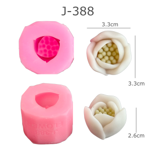 แม่พิมพ์ดอกไม้ แบบเยอะ ทำขนม ทำวุ้น ทำสบู่ได้ สวยทุกแบบ J-388