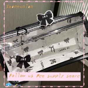 🎁【Special price】🎁Sha กระเป๋าใส่ดินสอโปร่งแสงลายการ์ตูนกระเป๋าใส่เครื่องเขียนหลายชั้นแนวตั้งขนาดใหญ่จุได้เยอะกระเป๋าใส่ไปโรงเรียนกระเป๋าเครื่องสำอาง