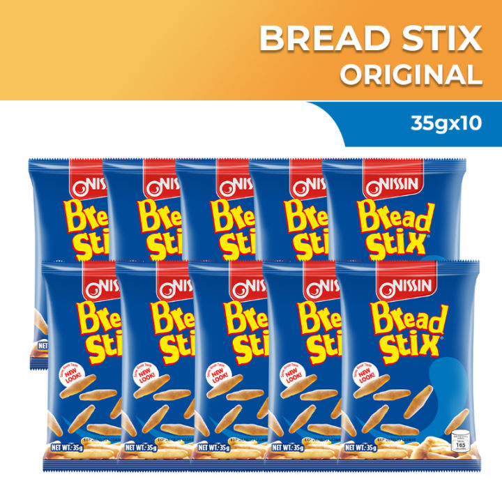 Nissin Bread Stix 35g Pack of 10 Lazada PH