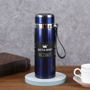 Lightweight And Easy To Carry Thermos Flask Travel Pot Good Heat Preservation Performance Outdoor Matte Coating