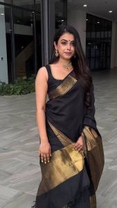 "[Pre Order] SOFT LICHI SILK Saree (Normal / Ready To Wear) ~ Delivery Lead Time : 10 days"