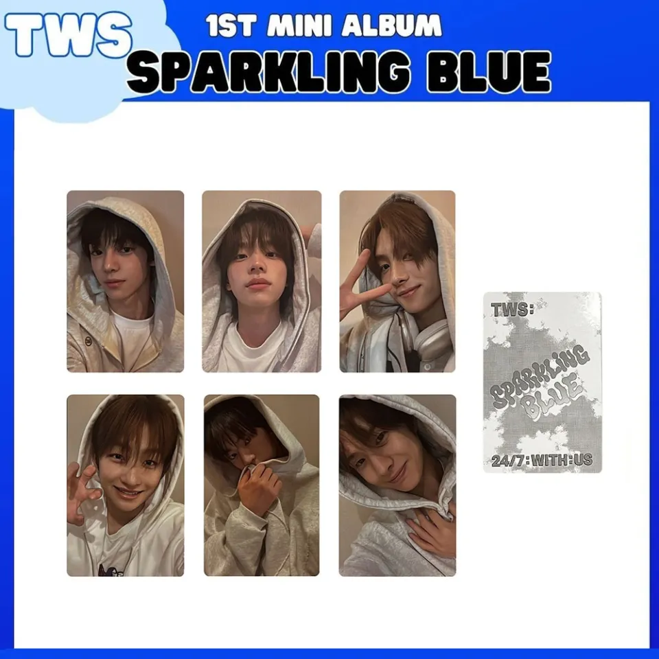 TWS Sparkling Blue Album Weverse Shop Luckydraw PhotoCards
