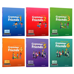 6 Books Grade 1-6 Oxford Grammar Friends in English learning Reading Book Primary School workbook Textbook for kids