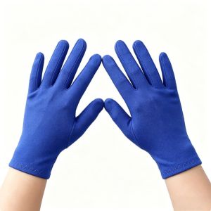 LUMIQLO Elastic Stage Performance Gloves Candy Colored 4-10 Year Old Childrens Sunscreen Gloves Summer Short Gymnastics Gloves Clothing Etiquette
