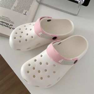 [Free Shipping] So Cute The Ultimate Dog OwnerS Choice!Thick-Soled Cartoon-Style Sweet And Feminine Summer New Arrivals Non-Slip Outdoor Clogs For The Beach