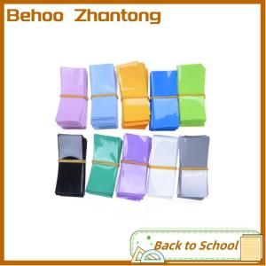 Behoo 100pcs 18650 Battery Wrap PVC Heat Shrink Tubing Pre-cut Precut
