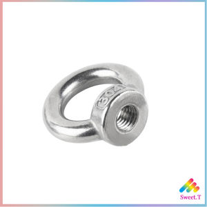 Sweet อายนัทสลักเกลียวห่วง สแตนเลส304 M6 M8 ห่วงทรงแหวน Machinery Shoulder Lifting Eye Bolt