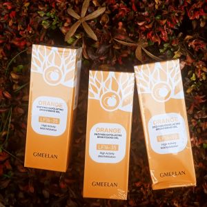 DAPAT 3PCS GMEELAN Orange Exfoliating Gel Face Blackhead Cleaner Hydrating Gel 50g