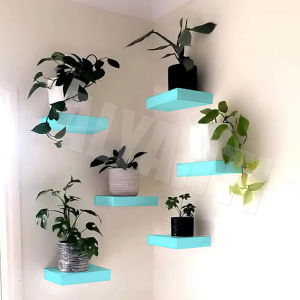 promo discount | Rak hambalan dinding melayang mini ukuran 20x10 cm variasi warna