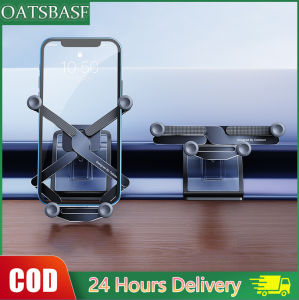 Oatsbasf Car Metal Gravity Phone Stand with Tesla MODEL 3/Y Custom Base