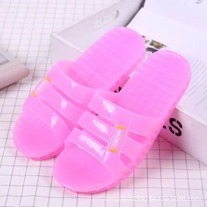 Free Shipping Trendy And Versatile Outdoor And Indoor WomenS Crystal Jelly Sandals Suitable For The Bathroom And Shower Made Of Plastic