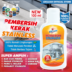 EZClean Pembersih Kerak & Karat Stainless Kran Air Ampuh & Anti Karat Ramah Lingkungan Tidak Beracun