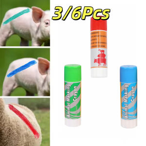 3/6Pcs Viddavet Crayon Animal crayon marker animal marker crayon pig crayon crayon pig crayon marki