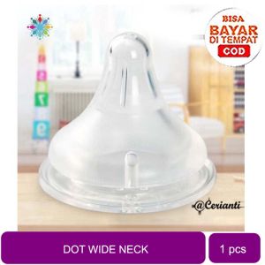 Dot Bayi Untuk PIGEON Nipple Peristaltic Wide Neck diameter 5cm Cerianti Lynn Design