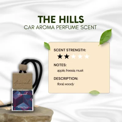 ARORAH Carroma 8ML Car Perfume Hanging Air Freshener Hotel Inspired Scent
