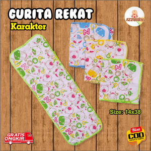 (3 pcs) Gurita Bayi Sablon | Gurita Bayi Rekat Motif Print