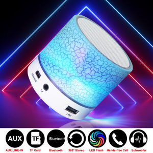 Loa Bluetooth Mini Đèn LED Đổi Màu