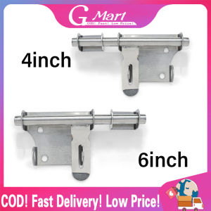 4/6inch Aluminum Alloy Door Latch Hardware Black Silver Sliding Barrel Bolt for Gate Safety Door Bolt Latch Lock Barrel-Bolt