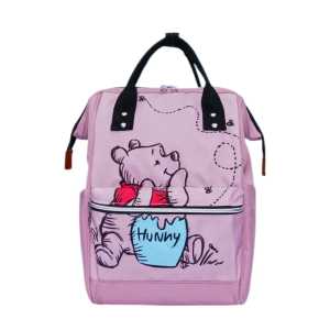 CKM - TAS RANSEL WANITA TENTENG WINNIE THE POOH MODEL TERBARU MUAT BANYAK SATU RUANG BESAR