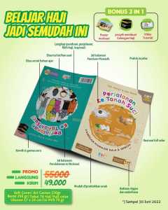 PERJALANAN KE TANAH SUCI BUKU ANAK ISLAMI MUSLIM RUKUN ISLAM PERGI HAJI