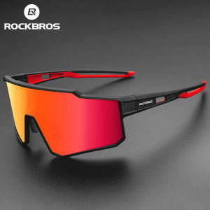 ROCKBROS Cycling Glasses Stain-Resistant Photochromic Polarized Lens Anti-UV Outdoor Sports Goggles for Men Women