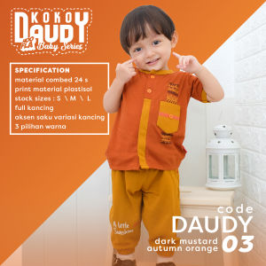 Setelan Koko Celana Bayi Laki Laki Daudy Set Koko By Hooflakids