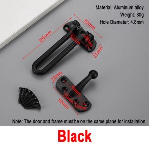 Anti-Theft Fastener Steel ball positioning Multiple colors Gold Silver Black Waterproof Durable lock