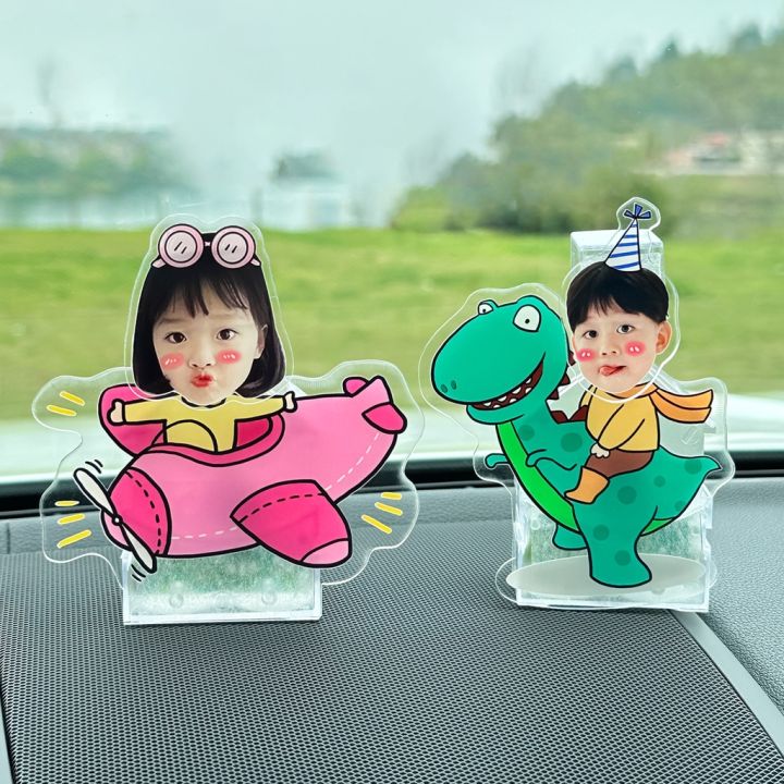 Mô hình standee lắc đầu chạy pin ghép mặt theo yêu cầu chibi cute làm ...