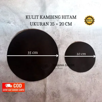 Kulit dut ketipung kendang kulit kambing buat Dut 40 cm dan 36 atau blem ukuran 40cm sperpart alat musik tabuh kendang