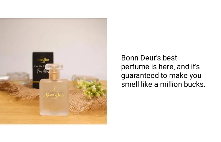 Bonn Deur Perfume For Men Body Perfume 50ml Long Lasting Scent Oil