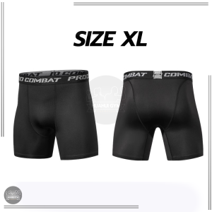 เลกกิ้งผู้ชายกีฬา กางเกงกีฬาขาสั้น กางเกงรัด สำหรับกีฬาฟุตบอ บาสเกตบอล ผ้านิ่มใส่สบาย ระบายอากาศได้ ดีแห้งเร็ว