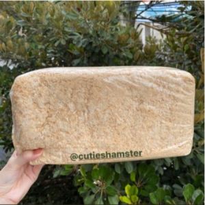 Serbuk kayu alas kandang hewan jati belanda 300gr - SERBUK KAYU BERSIH/ALAS KANDANG UNTUK HAMSTER/KELINCI/SUGAR GLIDER