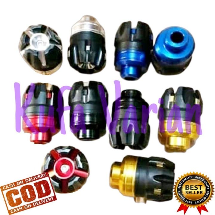 2 Buah Jalu Naga As Roda CNC Motor Model Bulat Universal Size Besar