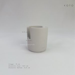 KOTO Diatomite Kitchen Sponge Holder / Tempat Spons Cuci Piring Menyerap Air