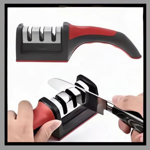 3 Stage Kitchen Sharpener Sharpening Stone Knives Tools