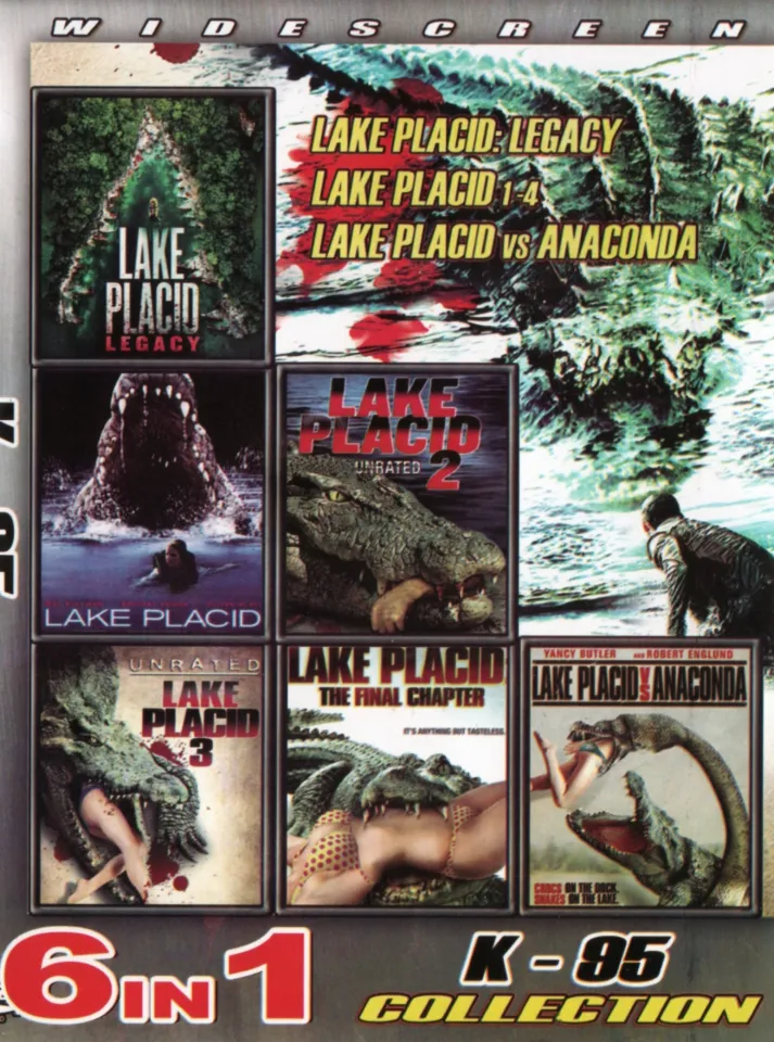 DVD English Movie Lake Placid 6 In 1 Collection K 95